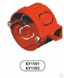 Фото №0 Коробка монтажная установочная для сплошных стен блочная КУ 1101