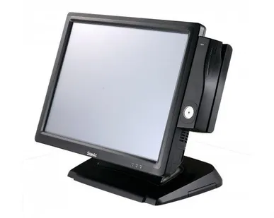 фото POS-компьютер моноблок Sam4s SPT-4700, 15" сенсорный, черный (2Gb,HDD,MSR