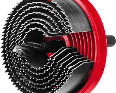 фото Коронка по дереву кольцевая, набор 26-32-38-45-50-56-64мм