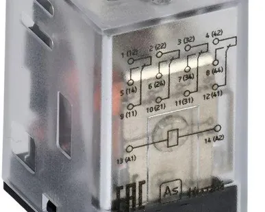 фото Реле общего назначения OGR-2 4C 220В AC ONI OGR-2-4C-AC220V