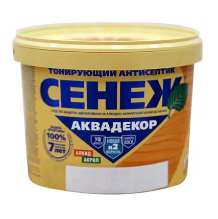 Фото №0 Антисептик Сенеж Аквадекор X2-103 (сосна) - 2.5 кг