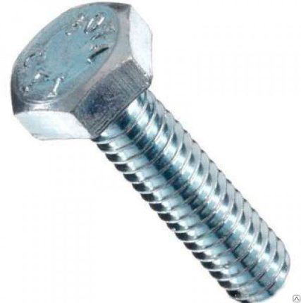 Фото №0 8*35 Болт шестигранный DIN933 пр. 5,8