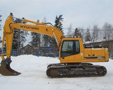 фото Аренда гусеничного экскаватора Hyundai R 210LC-7, Москва