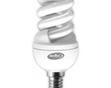 фото Лампа SPC 15Вт 2700К Е14 Т2 Экономка Космос Космос (KOSMOS LIGHTING Group)