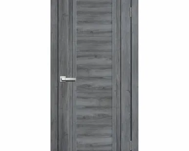 фото Дверь межкомнатная L24 (Lite Doors) глухая, микрофлекс, Дуб стоунвуд 2000х600мм