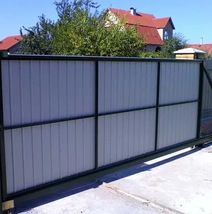 Фото №0 Откатные ворота под ключ!