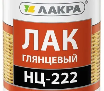 фото Лак ЛАКРА Лак для отделки мебели ЛАКРА НЦ-222 0,7 кг глянцевый