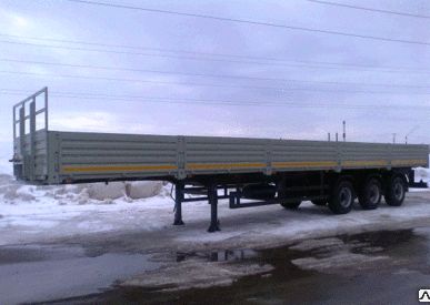 фото Нефаз 93341-21 Бортовой полуприцеп