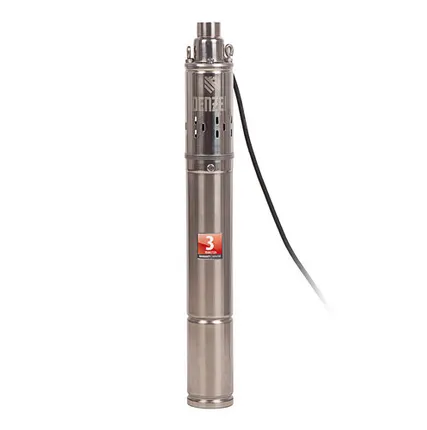 Фото №0 Скважинный насос DWS-3-75, винтовой, диаметр 3", 500 Вт, 1600 л/ч, напор 75 м Denzel