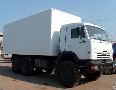 фото КАМАЗ 43118 вездеход изотермический фургон