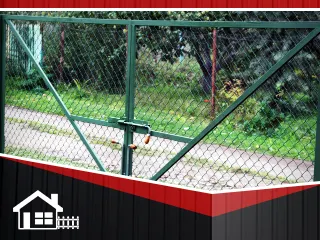 Фото №0 Каркас ворот с установкой (сетка)