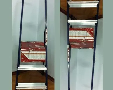 фото Стремянка металлическая 4 ступени