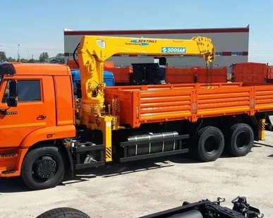 фото КАМАЗ-65115-3094-23(А4) с КМУ Soosan SCS736LII Top (верхнее управление)