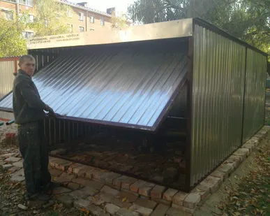 фото Разборные гаражи