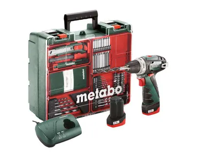 фото Винтоверт аккумуляторный PowerMaxx BS Basic Set 2х2.0Ач с наб.осн Metabo 600080880