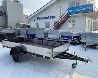 фото Прицеп ALASKA Фермер 3.5 алюм.борт