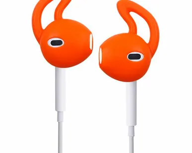 фото Накладки для наушников Eartip Silicone for EarPods Orange