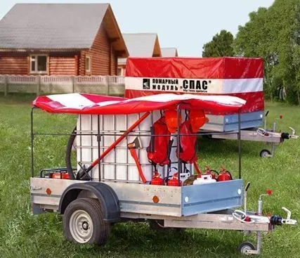 Фото №0 Передвижной пожарный модуль