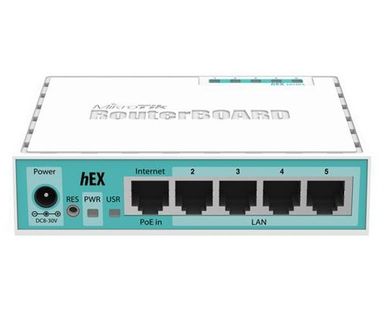 фото Маршрутизатор MikroTik hEX