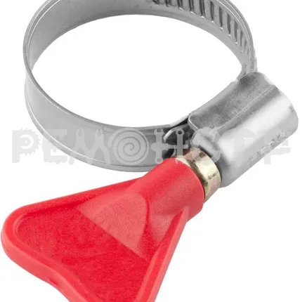 Фото №0 Хомут червячный &#39;бабочка&#39; КС-В 20-32мм оцинк (1000/50 шт) ЭК