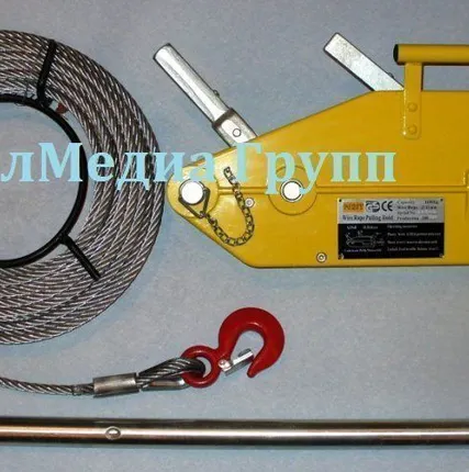 Фото №0 Лебедки, тали ручные, рычажные (г/п от0.5т-20 т, различной длинны троса