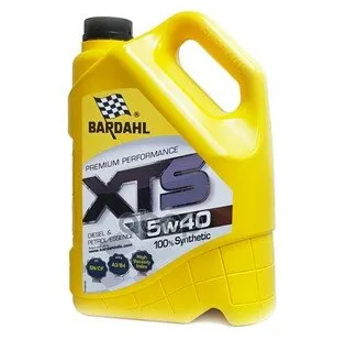 фото Bardahl 5W-40 Xts A3/B4, Api Sn/Cf 5L (Синт. Моторное Масло)