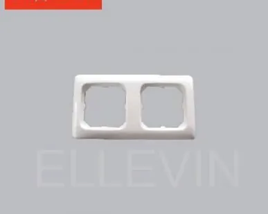 фото Рамка двухместная для горизонтального и вертикального монтажа