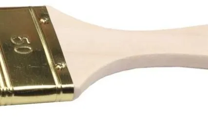 Фото №0 Кисть плоская ЗУБР "УНИВЕРСАЛ-ОПТИМА", свет. щет., дерев. ручка, 35мм