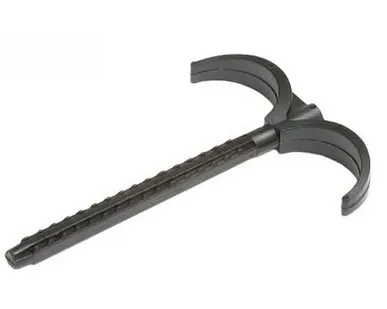 фото REHAU RAUTITAN Двойной крюк с дюбелем для 2-х труб в изоляции