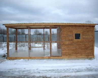 фото Готовый деревянный курятник