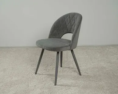 фото Стул Велюр Статус Десерт серый