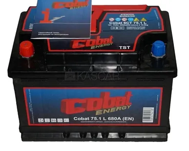 фото Аккумулятор COBAT 75Ah п.п