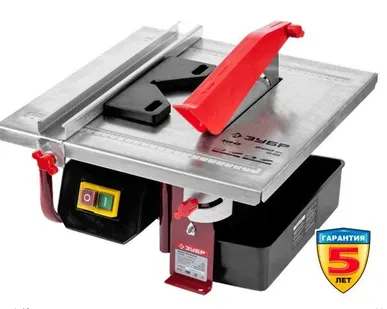 фото Плиткорез настольный Зубр ЗЭП-600Н, 600 Вт, круг 180х22,2 мм, рез 33 мм