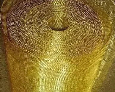 фото Сетка латунная ГОСТ 6613-86 полутомпаковая ячейка 2,5мм d=0,5мм