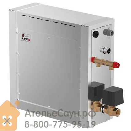 Фото №1 Парогенератор Sawo STN-45-1/2-DFP-X (без пульта, 3 доп функции, с автоочисткой)