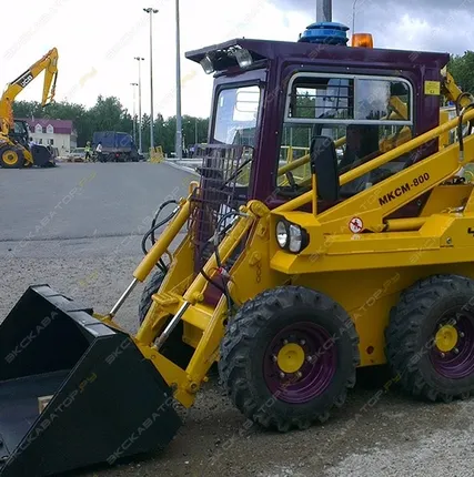 Фото №0 Аренда мини-погрузчика Курганмашзавод МКСМ 800H, Челябинск