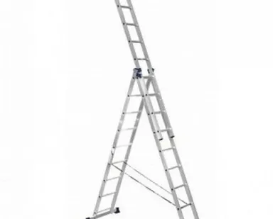 фото Лестница трехсекционная 27 ступеней 5309 Алюмет H3