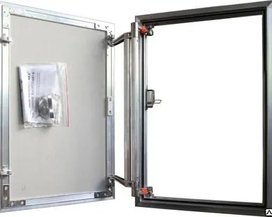 фото Люк ревизионный под плитку EuroFORMAT-R Практика 300х400 мм алюминиевый