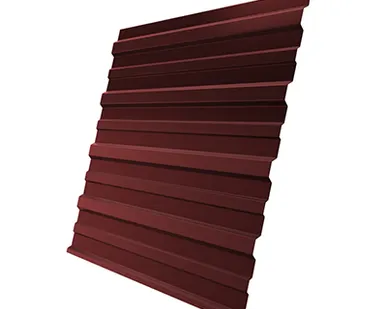 фото Профнастил С-10 0,45 RAL 3009 оксидно-красный 2 м