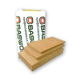 фото Минвата BASWOOL Вент-Фасад-80 1200х600х100мм