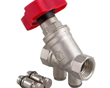 фото Балансировочный клапан ручной VALTEC VT.054.N.04, муфтовый (ВР/ВР), Ду 15 (1/2")