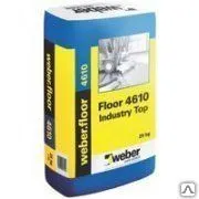 фото Износостойкий промышленный наливной пол weber.floor 4610 Industry Top 25кг.