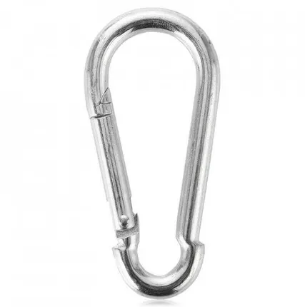 Фото №0 Карабин оцинкованный D 5 мм