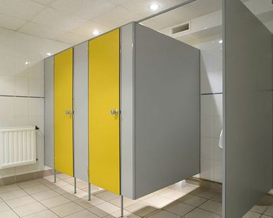 фото Изготовление сантехнических перегородок