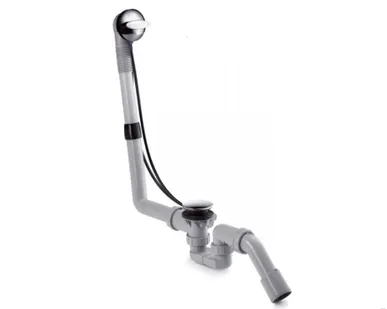 фото Hansgrohe Flexaplus 58148000 Слив-перелив для ванны, с жесткой трубой перел