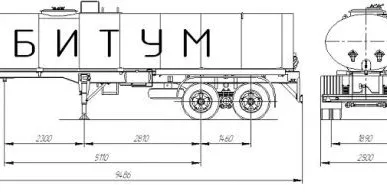 фото ППЦ-18,5 НЕФАЗ 9638-110 БИТУМОВОЗ
в