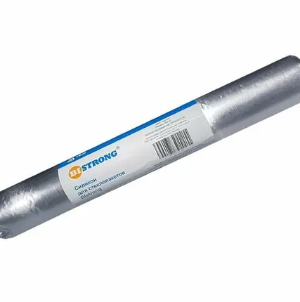 Фото №0 Силикон "Bistrong" для стеклопакетов 690 гр чёрный