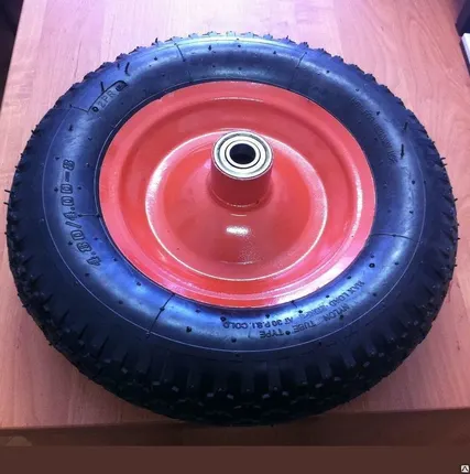 Фото №0 Колесо для тачки пневмо 400мм с мет. диском