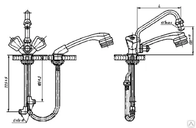 Фото №0 Смеситель для ванн СМ-МОЦБА