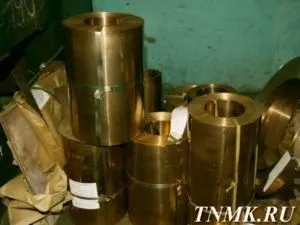 фото Фольга бронзовая 0.5х250 БРБНТ1.9 ГОСТ 1789-70